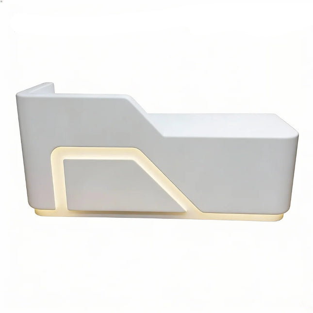 AURORA - Banque d’accueil design avec éclairage LED
