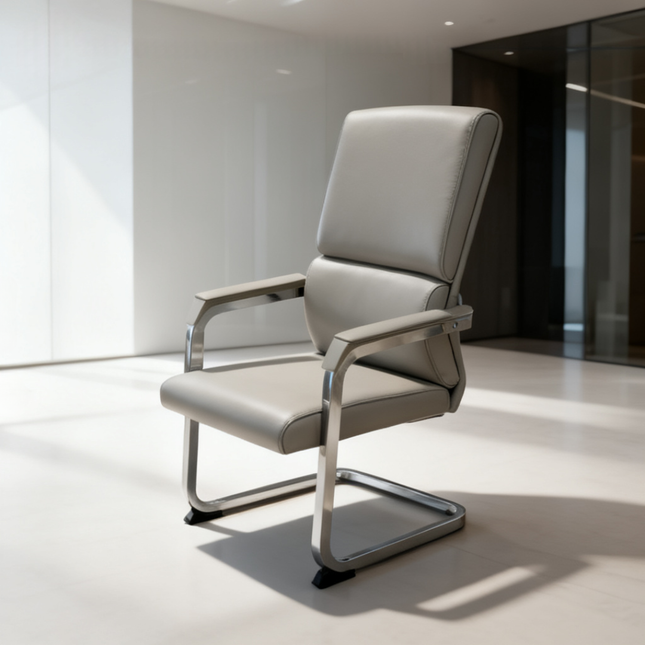 SENATOR - Chaise de conférence à piètement luge