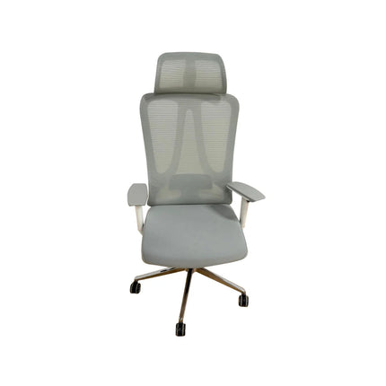 OPALINE - Chaise de bureau ergonomique en maille avec roulettes