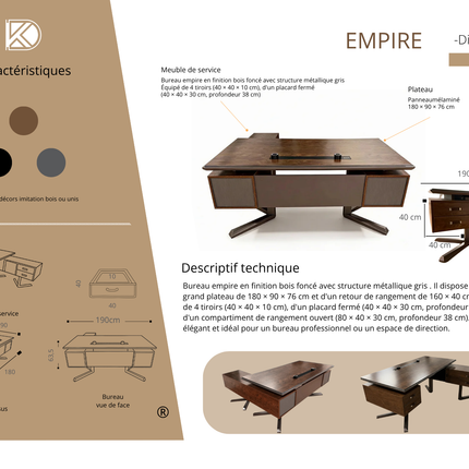 EMPIRE - Bureau de direction