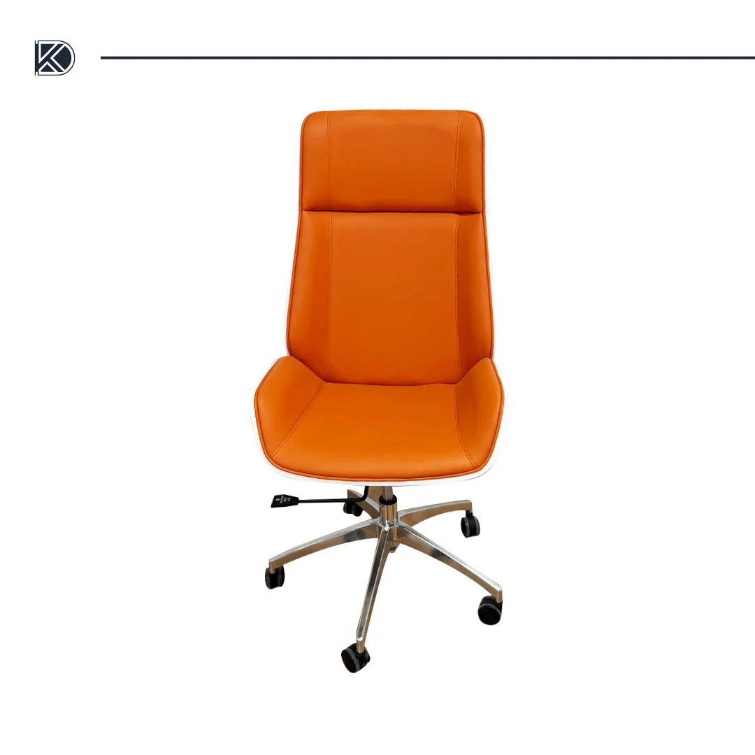 Chaise de bureau moderne pivotante High Bossy avec des roulettes Model:  609A