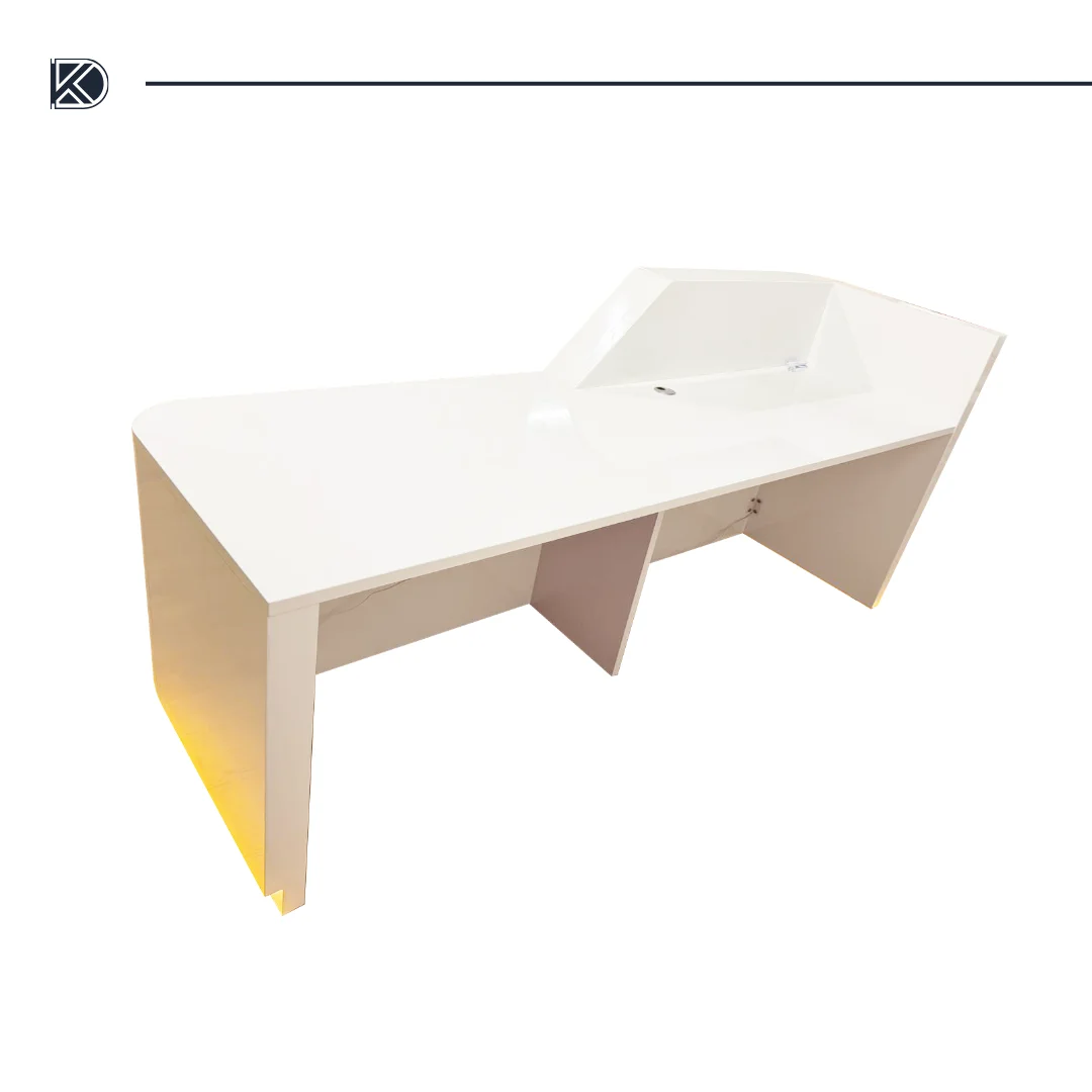 Banque d’accueil design avec éclairage LED – Modèles 5824 / 5836